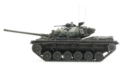 ARTITEC BRD M48 A2 Patton Yellow olive battle clear BW 1/87 FINISHED MODEL TANK