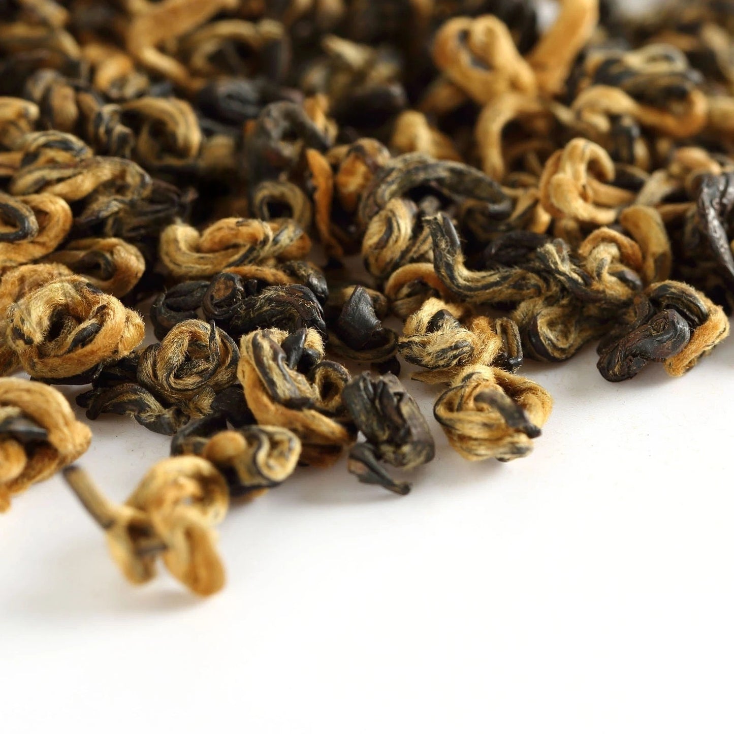 500g Supreme Yunnan Black Tea Fengqing Dian Hong Dianhong Snail Golden Buds