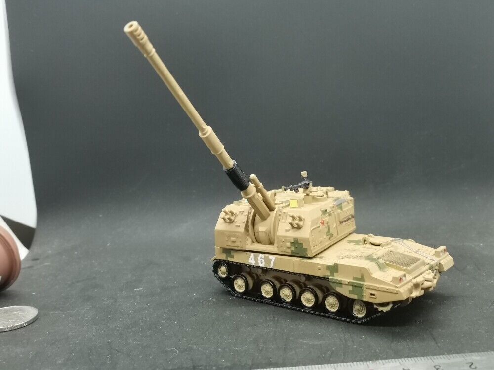 Homemade 1/72 China Type 05 Self-propelled Howitzer 4D Painted Tank Model