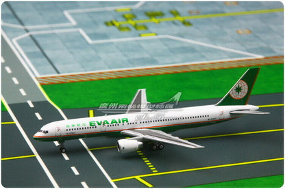 1:400 JC WINGS EVA AIR BOEING 757-200 Passenger Airplane Diecast Aircraft Model