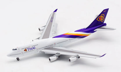 JC Wings THAI FOR BOEING B747-400 HS-TGT FLAPS DOWN 1/400 Plane Pre-built Model