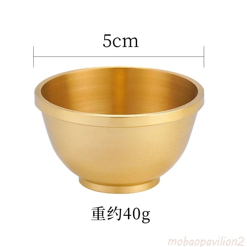1pc New Copper Water Supply Cup Tea Cup Offering Buddha Purified Water Cup