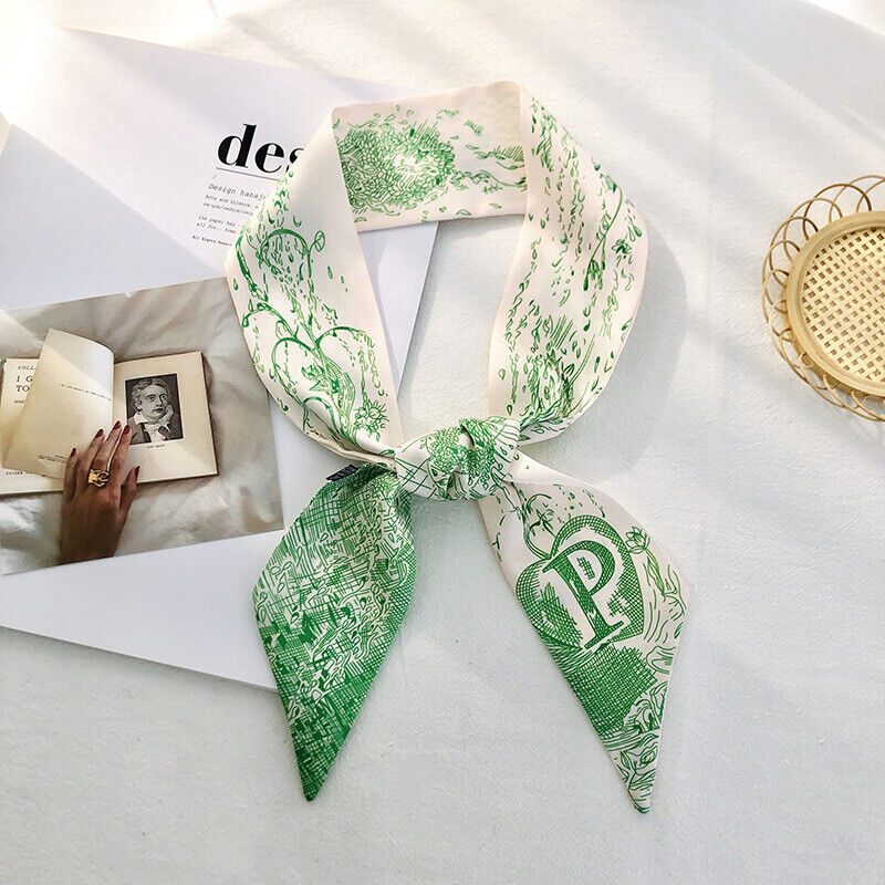 Handbag Handle Ribbon Scarf Band Hair Head Neck Neckerchief Retro Hair Ribbons