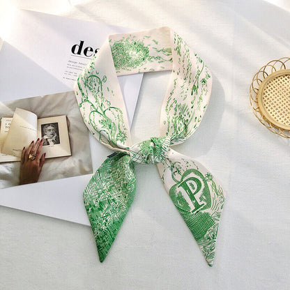 Handbag Handle Ribbon Scarf Band Hair Head Neck Neckerchief Retro Hair Ribbons