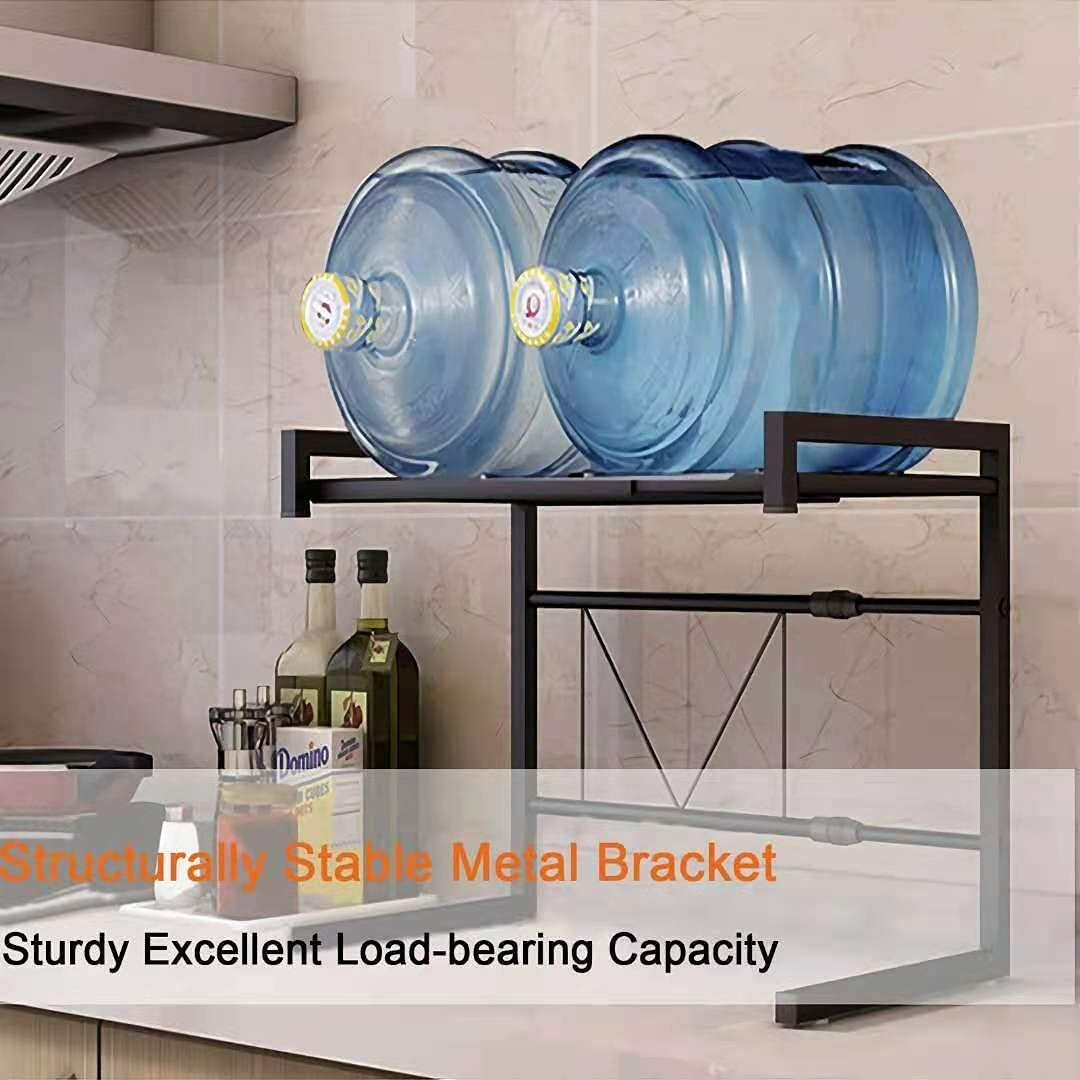 Kitchen Microwave Oven Metal Shelf Rack Adjustable Stand Organizer Storage AU