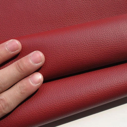 140*50cm PU Faux Leather Fabric Grain Soft Cloth Material DIY Sofa Slipcover Bag