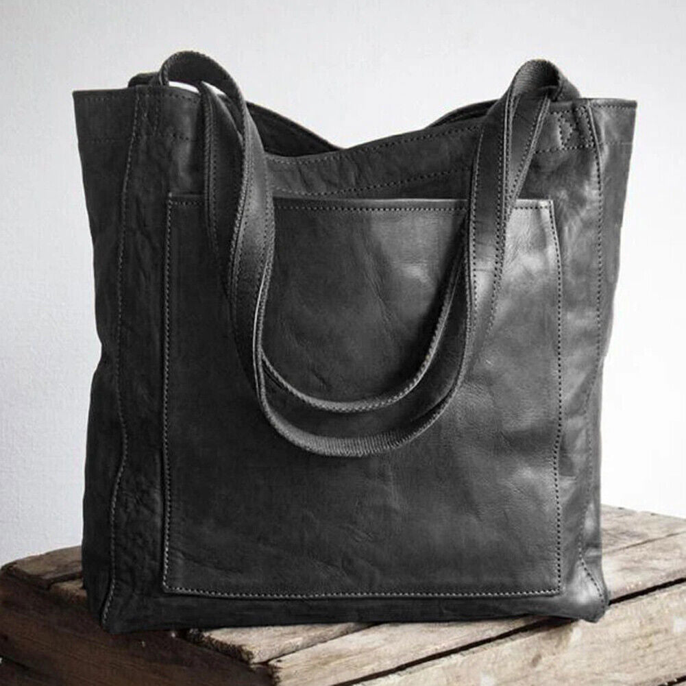 New Women Shoulder Bag Casual Vintage Large Handbags Simple luxury Messenger Bag