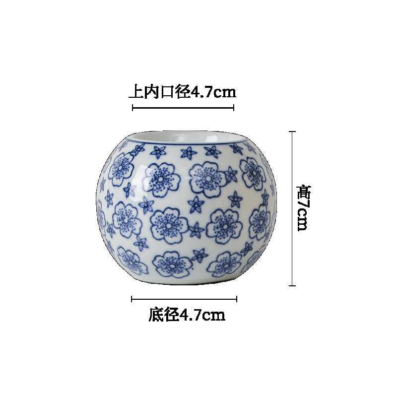 Blue and White Porcelain Ceramic Household Dining Table Desktop Decoration