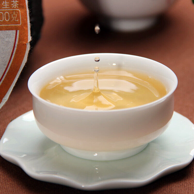 Haiwan Lao Tong Zhi Old Comrade 918 Pu'er Tea Cake 2014 200g Raw Puer Premium