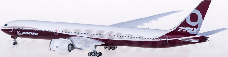1:400 Scale JC Wings BOEING 777-9X Passenger Airplane Diecast Aircraft Model
