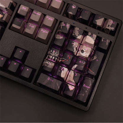 Anime Jujutsu Kaisen 108 PBT Keycap Set for Mechanical Keyboard