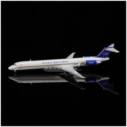 1:400 GeminiJets Everts Air Cargo McDonnell Douglas MD-80SF Plane Diecast Model