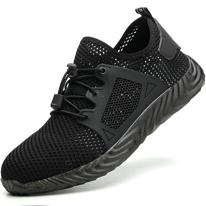 Work Shoes Men Women Steel Toe Cap Shoes Puncture-Proof Boots Sneakers