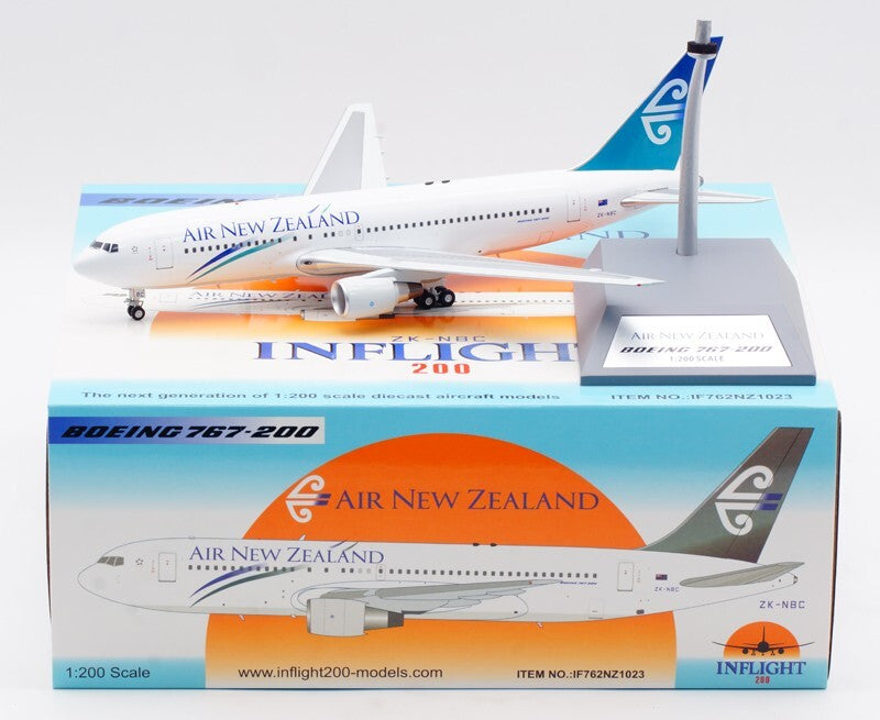 1:200 InFlight AIR NEW ZEALAND BOEING 767-200 Passenger Airplane Diecast Model