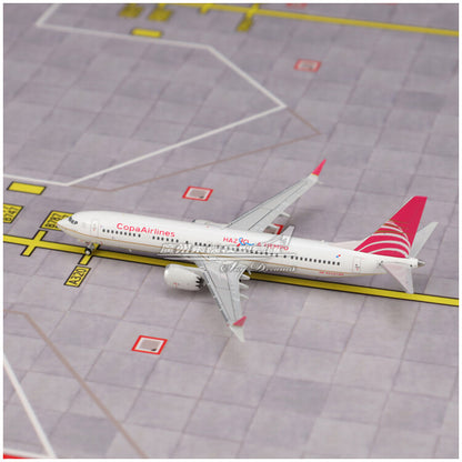 1:400 JC Wings Copa Airlines BOEING 737 MAX 9 Passenger Airplane Diecast Model