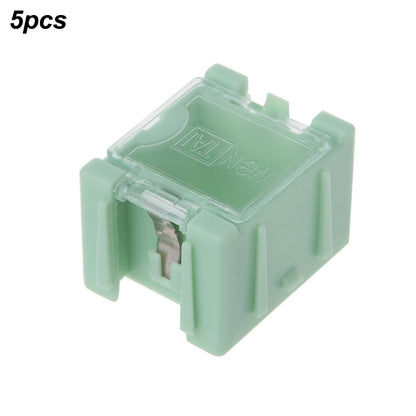 5Pack MD SMT Electronic Component Container Case Auto Lock Mini Storage Boxes d