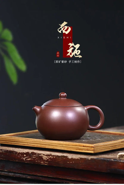 Yixing Zisha Teapot Zisha Tea Set Crude Ore Old Purple Clay Teapot Xi Shi Pot