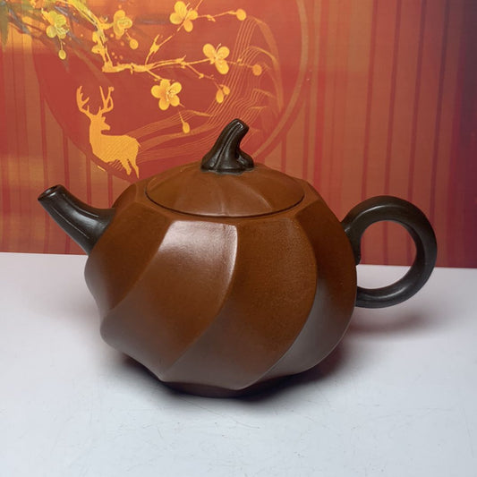 Vintage Chinese Yixing Purple Clay Teapot Zisha Ceremony Fashion Nice Teaware