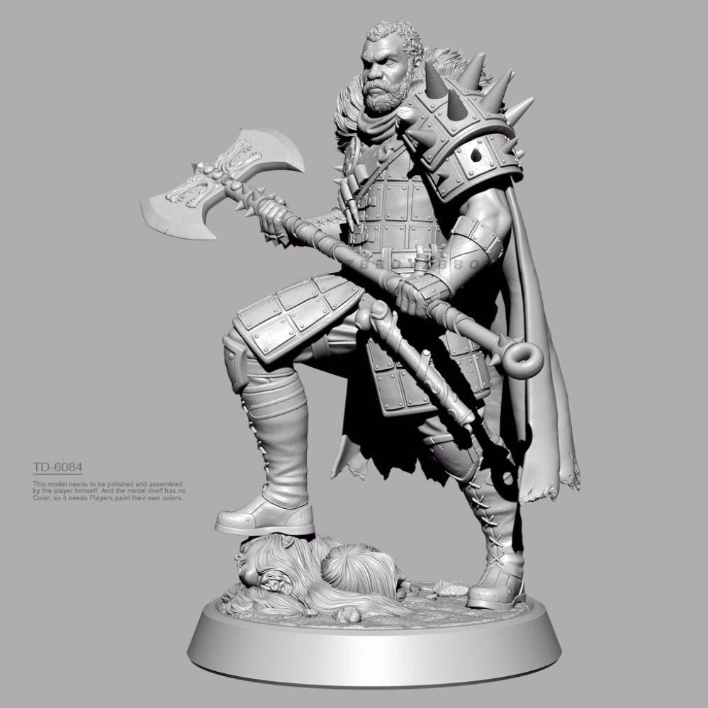1/24 resin figure model kit Yinlun Back Street Series Axemaker 3D Printing