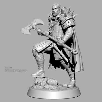 1/24 resin figure model kit Yinlun Back Street Series Axemaker 3D Printing