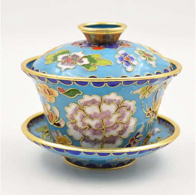 Cloisonne, Silk Cup, Tea Bowl, Tea Set, Tea Cup, Special Household Decoration
