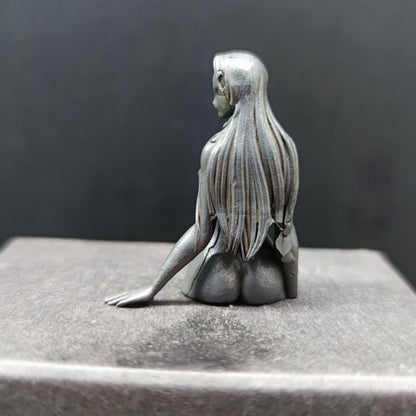 New Brass Black Naked Girl Statue Art Model Artwork Pendant
