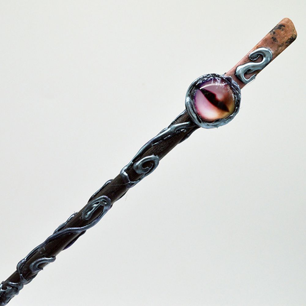 Witch Magic Wand Multicolor Natural Crystal Jewelry Fairy Stick Hair Accessories