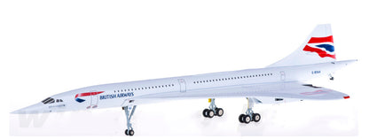 1:200 31CM Hogan BRITISH AIRWAYS Concorde Passenger Aircraft Diecast Plane Model