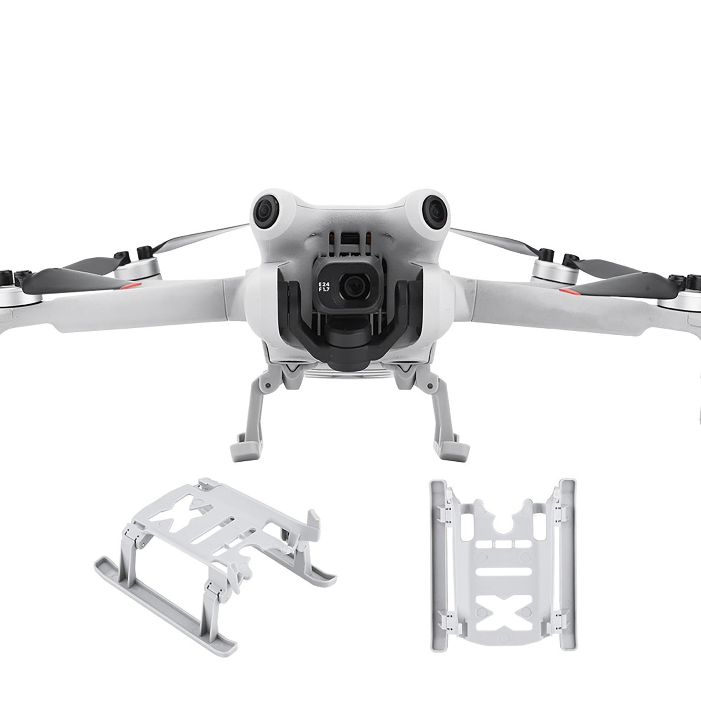 For DJI Mini 4Pro Drone Landing Gear Heightened Extend Landing Gear Accessories