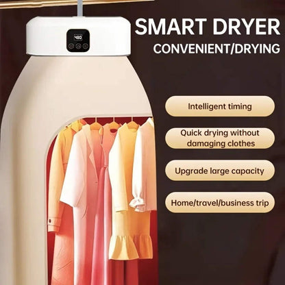 JKUOO 600W Foldable Electric Clothes Dryer – Quick Dry