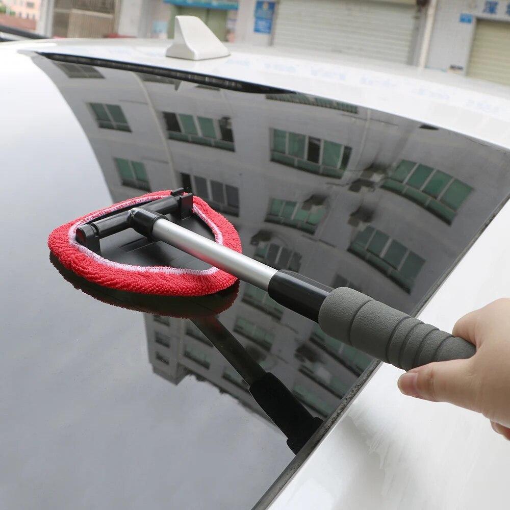 Windshield Cleaner Wand Microfiber Car Inside Window Cleaning Tool Anti Fog*