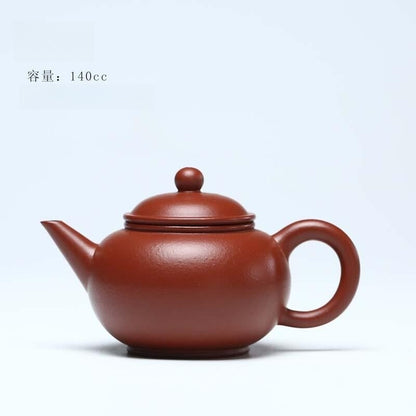 Mini Zisha Teapot Zhuni Pot Small Capacity Dahongpao Pocket Pot Tea Pet 90-140ml