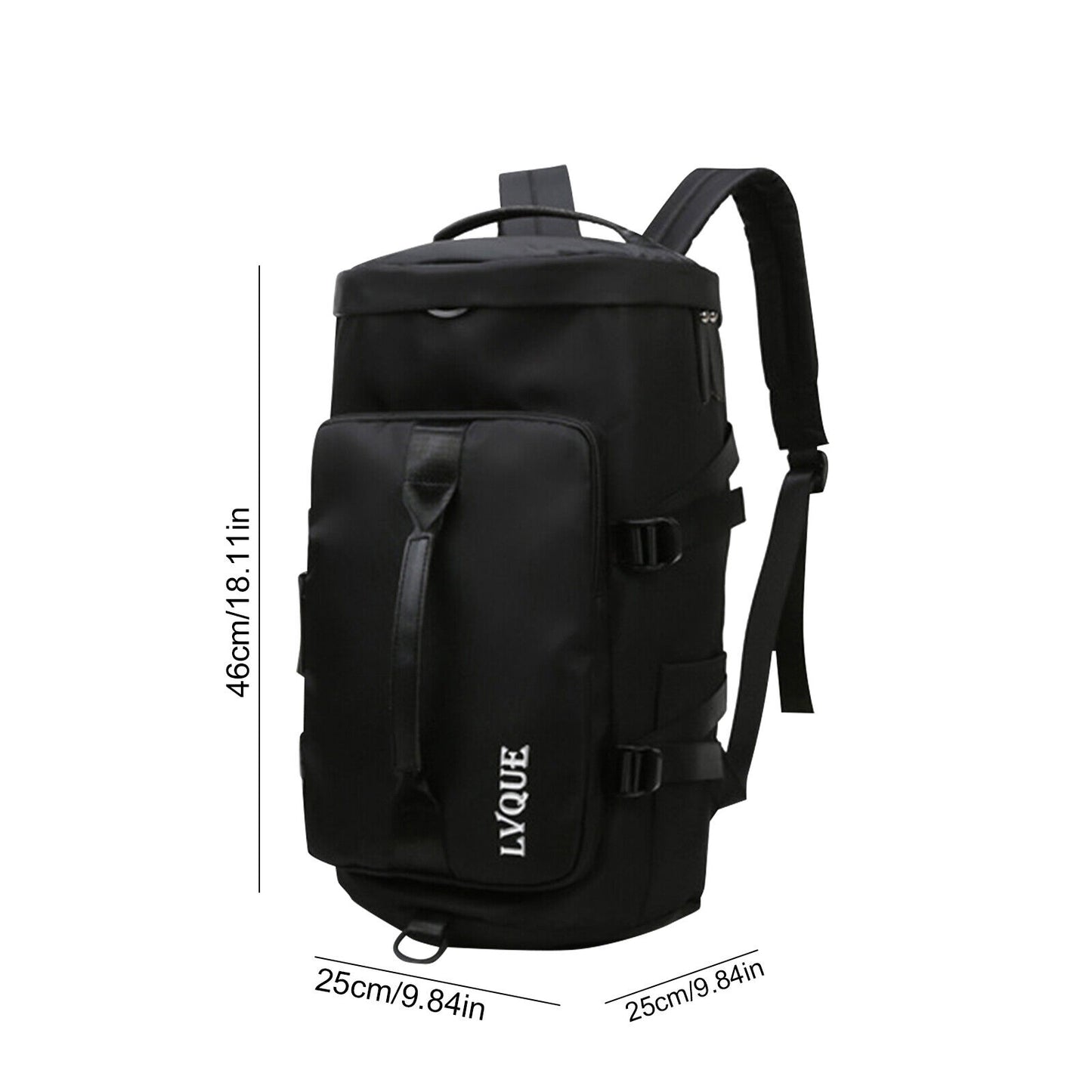 Sport Duffle Bag Canvas Travel Handbag Gym Yoga Luggage Bags Backpack Women Men