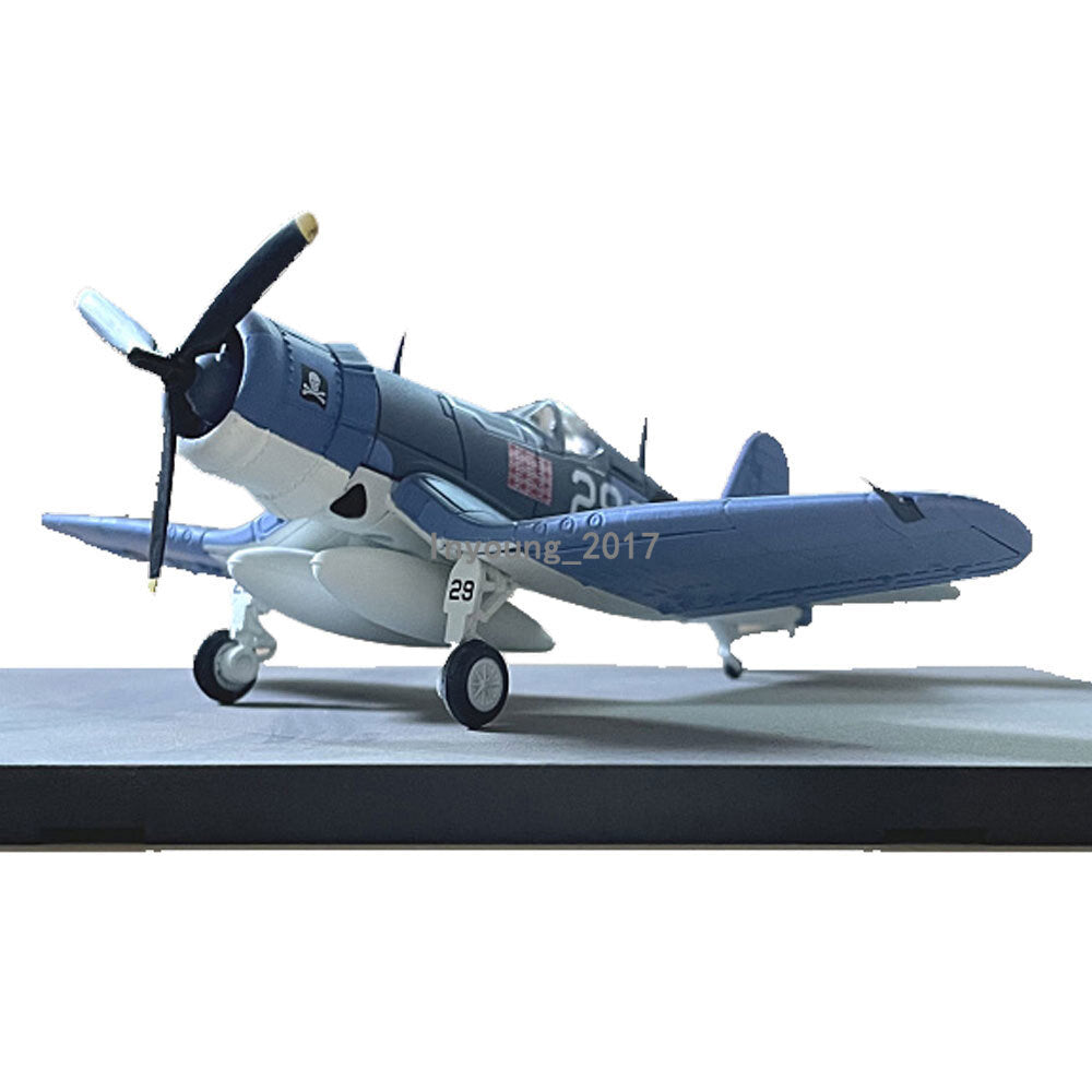 1/72 1940 WWII F4U Corsair Fighter Aircraft Plane Diecast Model Men Collection