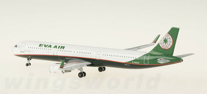 1:400 AeroClassics EVA AIR Airbus A321 Passenger Airplane Diecast Aircraft Model