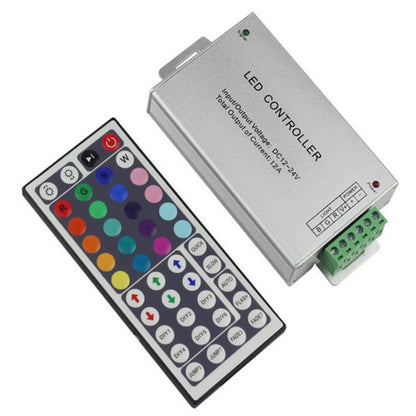 DC 2023 for SMD 5050 LED Strip 44 Key Infrared Remote Control RGB Controller
