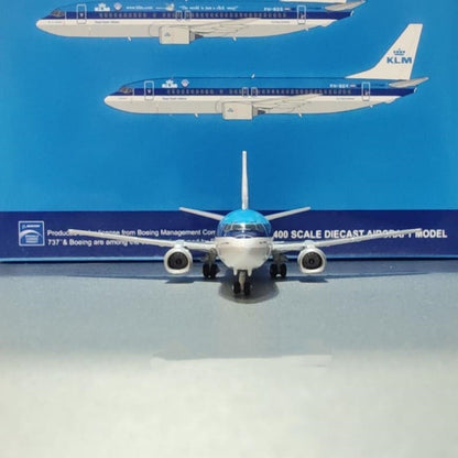 1:400 JC Wings KLM B737-400 PH-BDS Passenger Airplane Diecast Aircraft Model