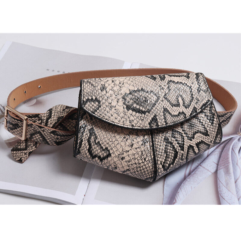 Fanny Pack Women Girl Fashion Waist Belt Bag serpentine Vintage Waist Bag Gifts