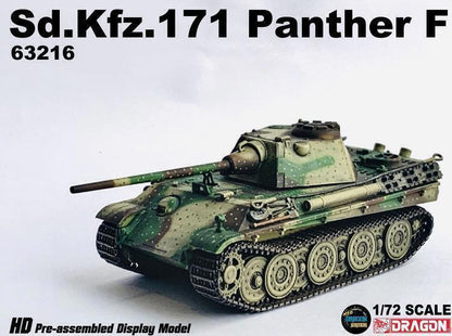 1/72 Dragon 63216 Germany Sd.Kfz.171 Panther F Leopard Tank Finished Model