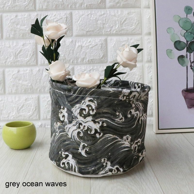 Laundry Basket Small Cartoon Storage Barrel Dirty Clothes Household Folding Bag