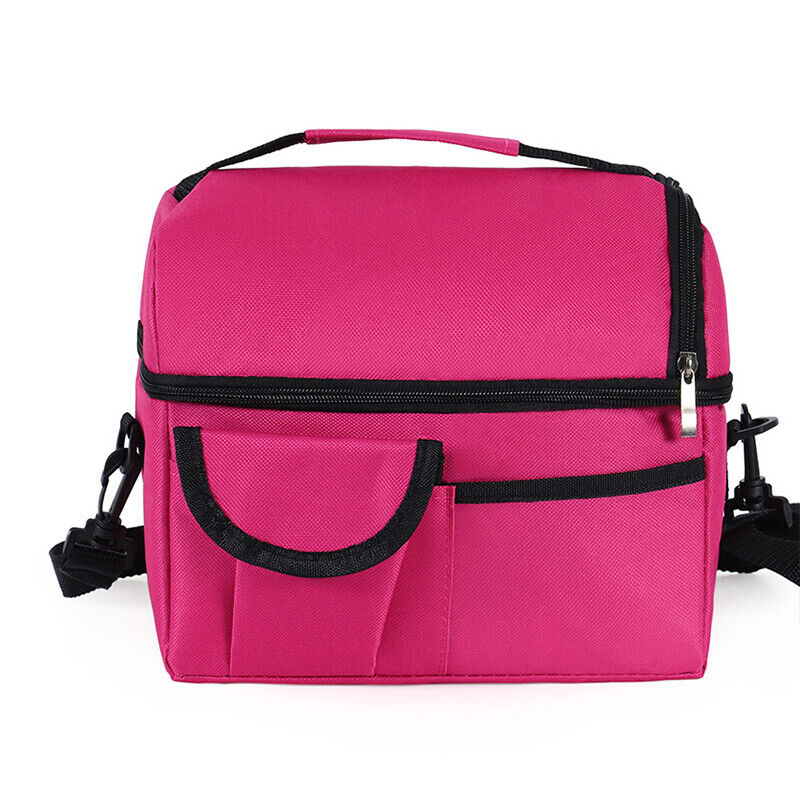 Insulation Pack Lunch Bag Double-layer Fresh-keeping Bag Picnic Pouch Ice Pack