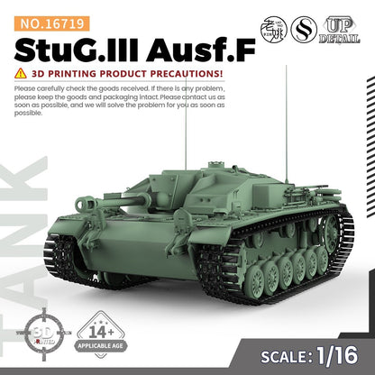 SSMODEL SS16719 1/16 Military Model Kit StuG.III Ausf.F