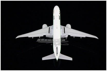 1:400 JC Wings Saudia BOEING 777-300ER Passenger Plane Flap Down Diecast Model