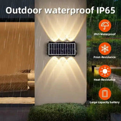 Solar String Lights Outdoor Waterproof – 50m RGB & Warm
