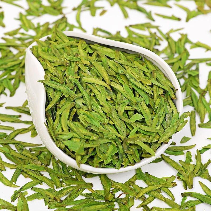 250g 2023 Dragon Well Green Tea Luzhou Type Loose Leaf Dragonwell Bean Fragrance