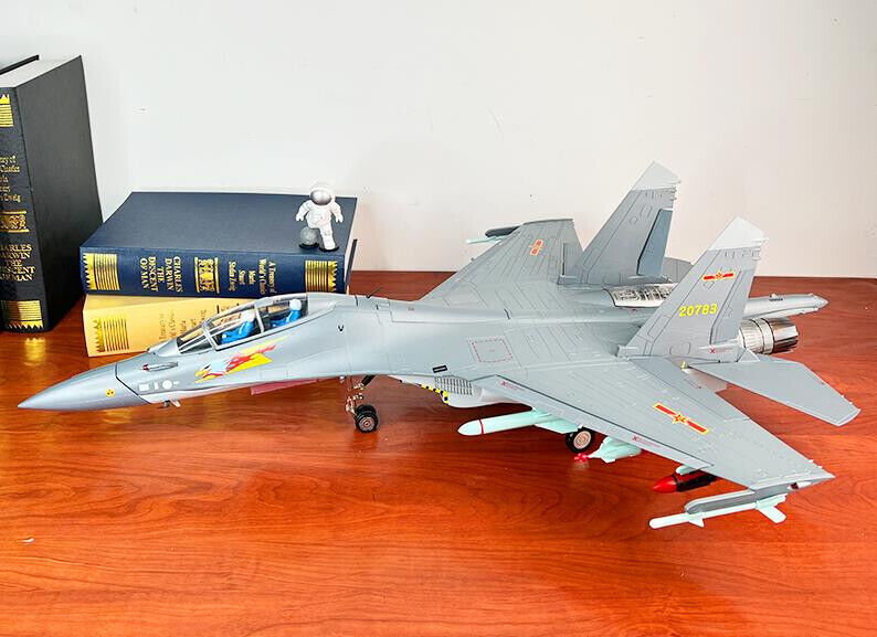 1:30 76CM China J-16 Fighter Airplane Diecast Military Aircraft Plane Model