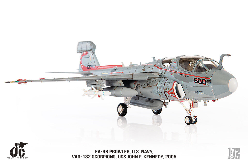 1:72 JC Wing EA-6B PROWLER, U.S.NAVY 2005 Fighter Diecast Aircraft Plane Model