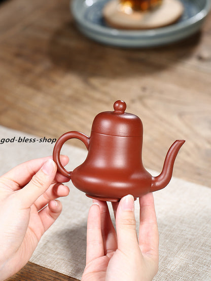 125ml on Sales Real Yixing Zisha Dahongpao Clay Tea Pot Marked Chinese Tea Pot