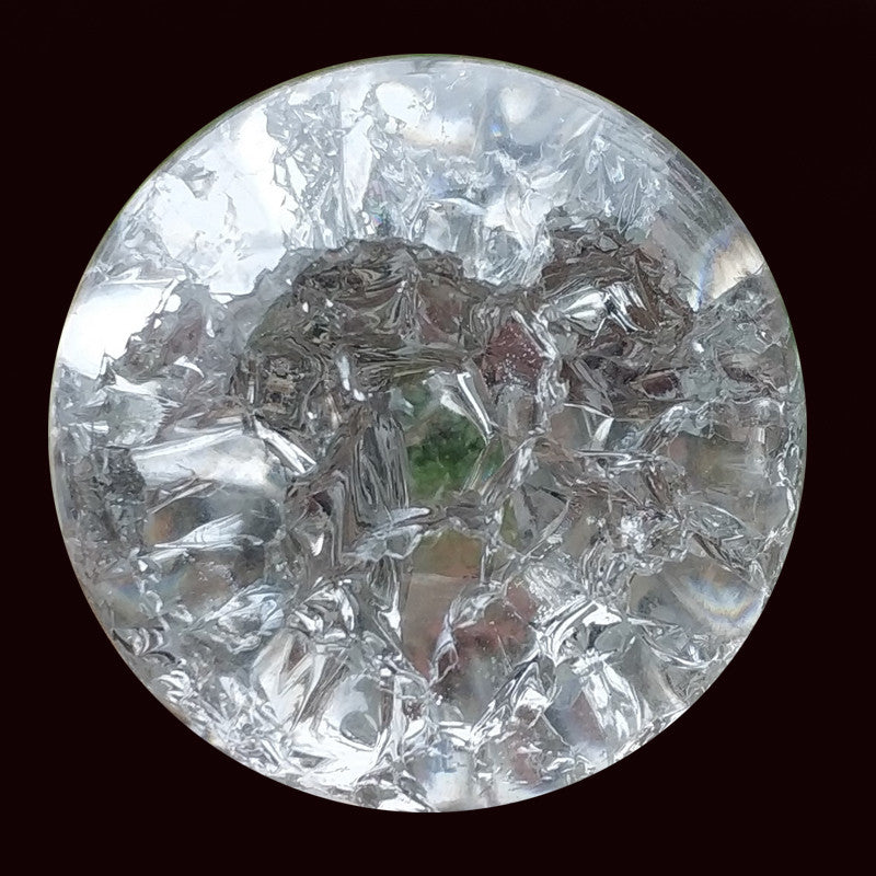 30-80mm Crystal Ice Crack Ball Quartz Marbles Magic Sphere