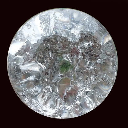 30-80mm Crystal Ice Crack Ball Quartz Marbles Magic Sphere
